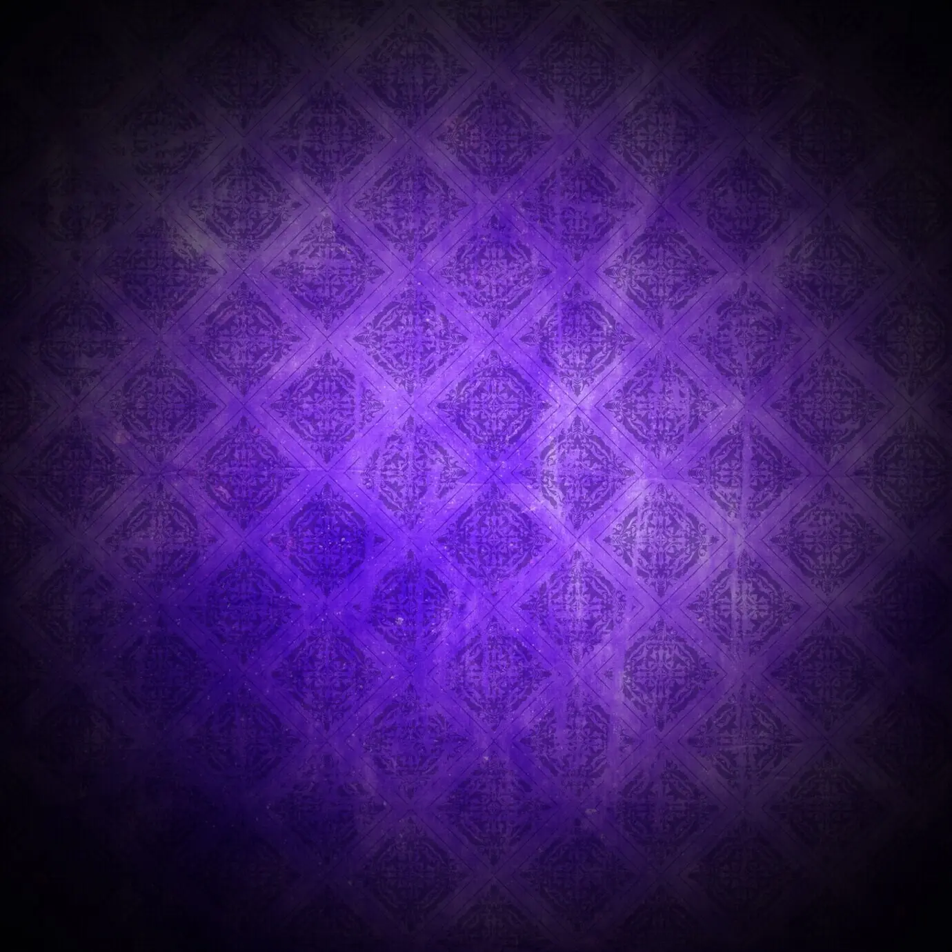 Hintergrund im Grunge-Stil mit violettem Muster