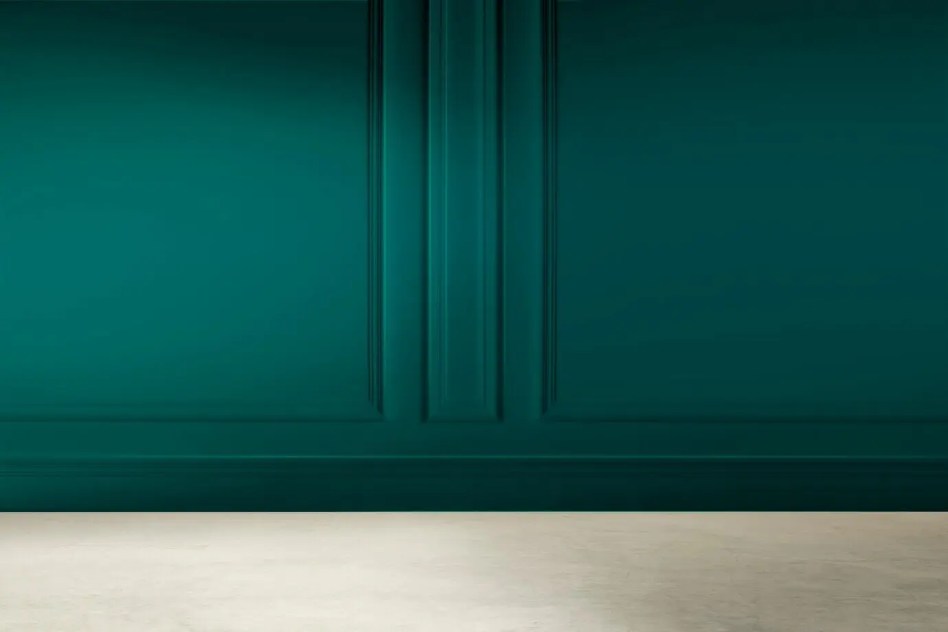 Innenarchitektur eines leeren, modernen Luxusraums